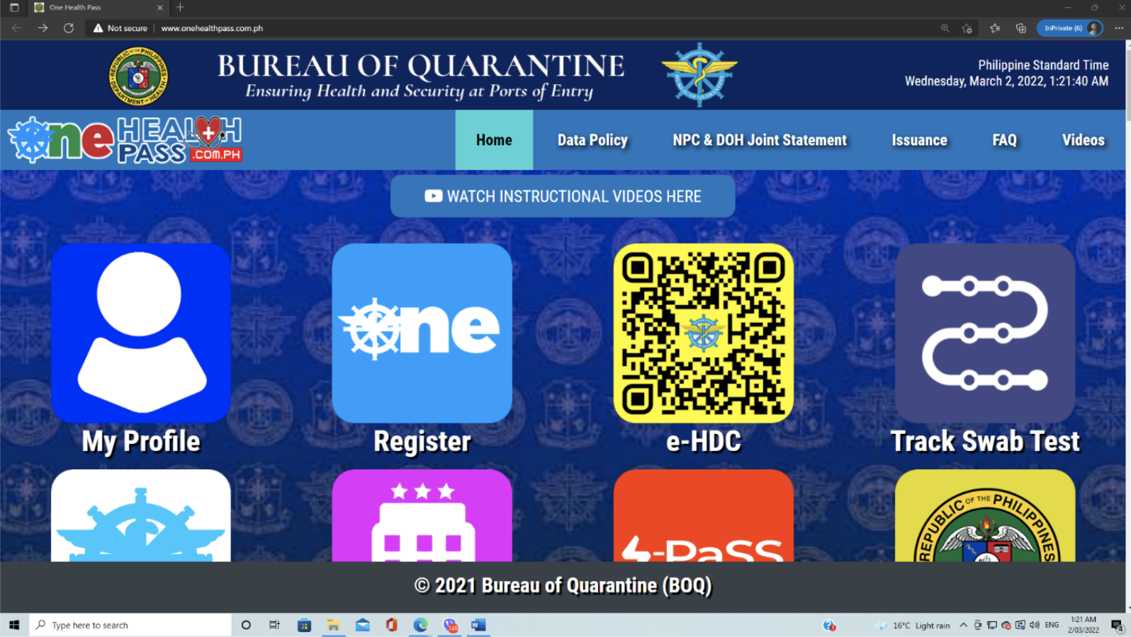 bureau-quarantine bureau-quarantine